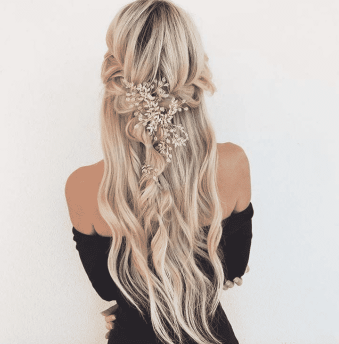Extensions cheveux mariage